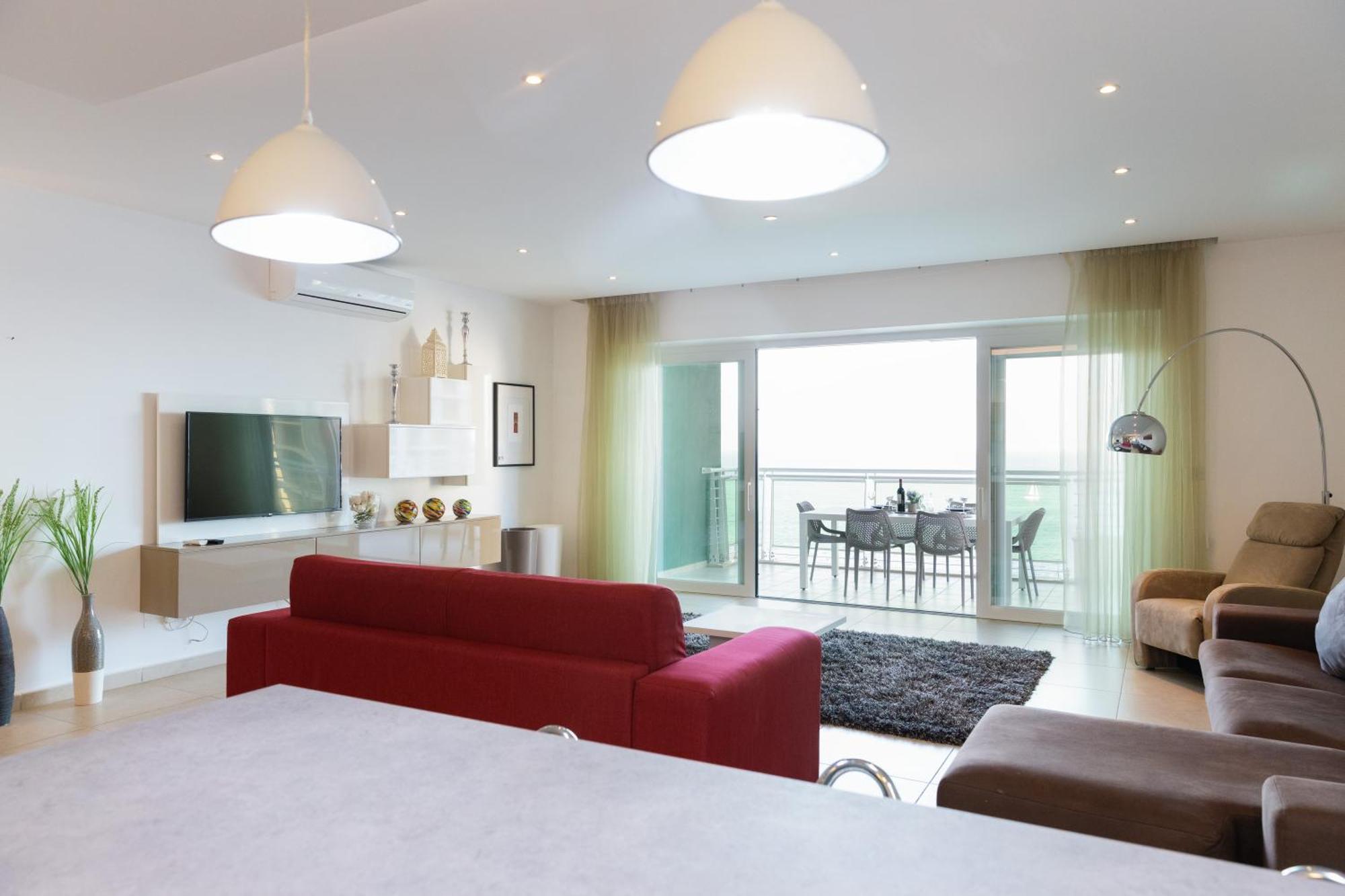 Luxury Seafront 3Br With Pool By Arcobnb Sliema Eksteriør bilde