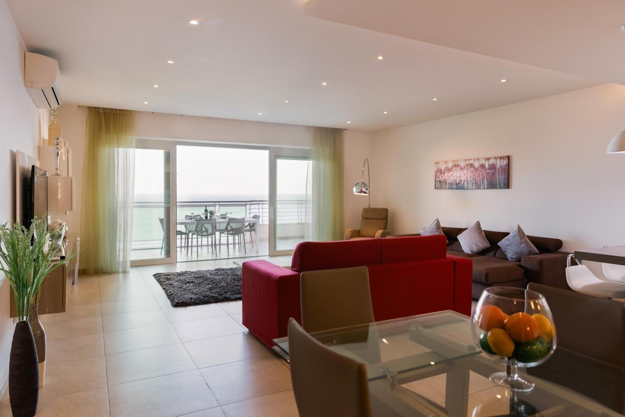 Luxury Seafront 3Br With Pool By Arcobnb Sliema Eksteriør bilde